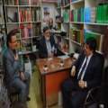 ŞEHİTKAMİL BELEDİYE BAŞKANI RIDVAN FADILOĞLU, KARŞIYAKA MAHALLESİNDE BULUNAN ŞÖFÖR ALİ CADDESİNİ GEZEREK ESNAFLA BİR ARAYA GELDİ.   (İHA/GAZİANTEP-İHA)