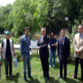 KURSİYERLERE SERTİFİKALARINI GAZİANTEP BÜYÜKŞEHİR BELEDİYE BAŞKANI DR. ASIM GÜZELBEY ADINA, GENEL SEKRETER YARDIMCISI İBRAHİM EVRİM, FEN İŞLERİ DAİRE BAŞKANI HASAN HÜSEYİN SÜLÜ VE ZİRAAT MÜHENDİSİ KADİR ARSLAN TARAFINDAN VERİLDİ. (İHA/GAZİANTEP-İHA)