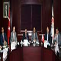 BİR DİZİ ZİYARETTE BULUNMAK, TÜRKİYE-AZERBAYCAN ARASINDAKİ TİCARİ İŞBİRLİĞİ GÜÇLENDİRMEK VE AZERBAYCAN’IN TİCARİ PAZARI HAKKINDA BİLGİLER VERMEK İÇİN GAZİANTEP’E GELEN AZERBAYCAN ANKARA BÜYÜKELÇİSİ FAİG BAĞROV, GAZİANTEP TİCARET ODASI YÖNETİM KURULU ÜYELERİYLE BİR ARAYA GELDİ. (KAAN BOZDOĞAN/GAZİANTEP-İHA)