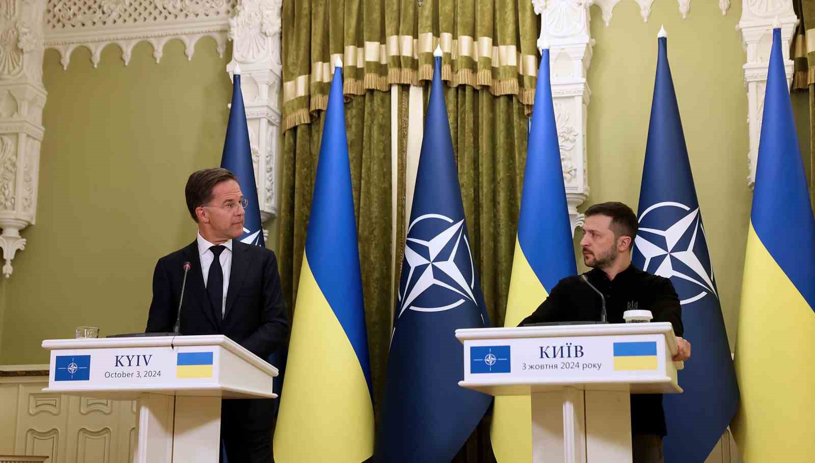 NATO Genel Sekreteri Rutte’nin ilk yurt dışı ziyareti Kiev’e