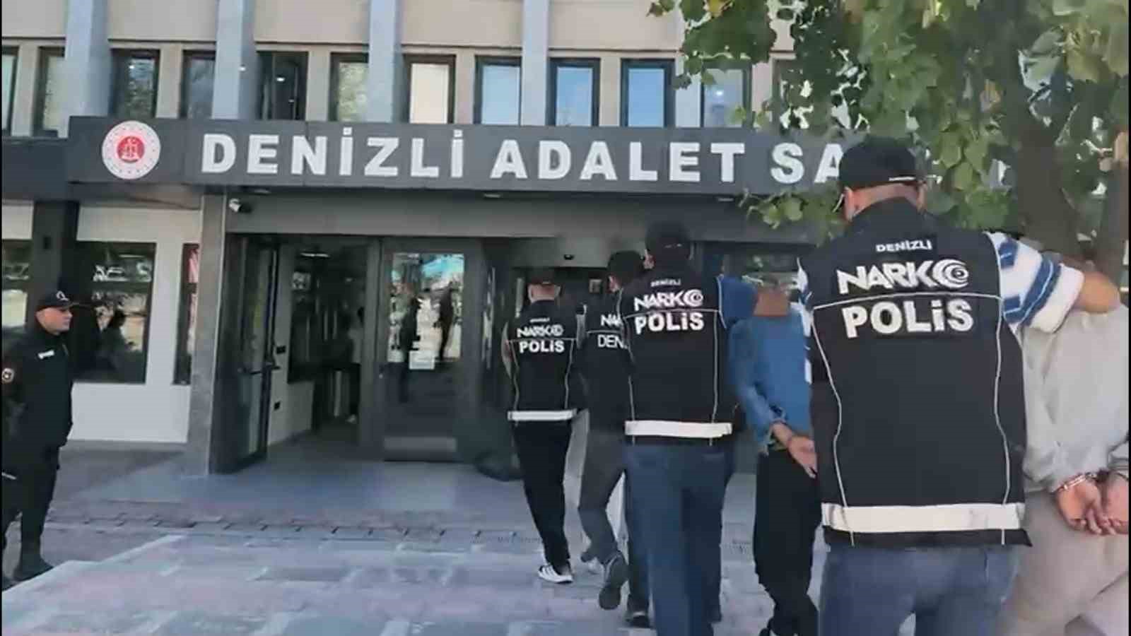Denizli’de düzenlenen uyuşturucu operasyonunda 10 şüpheli tutuklandı - 3