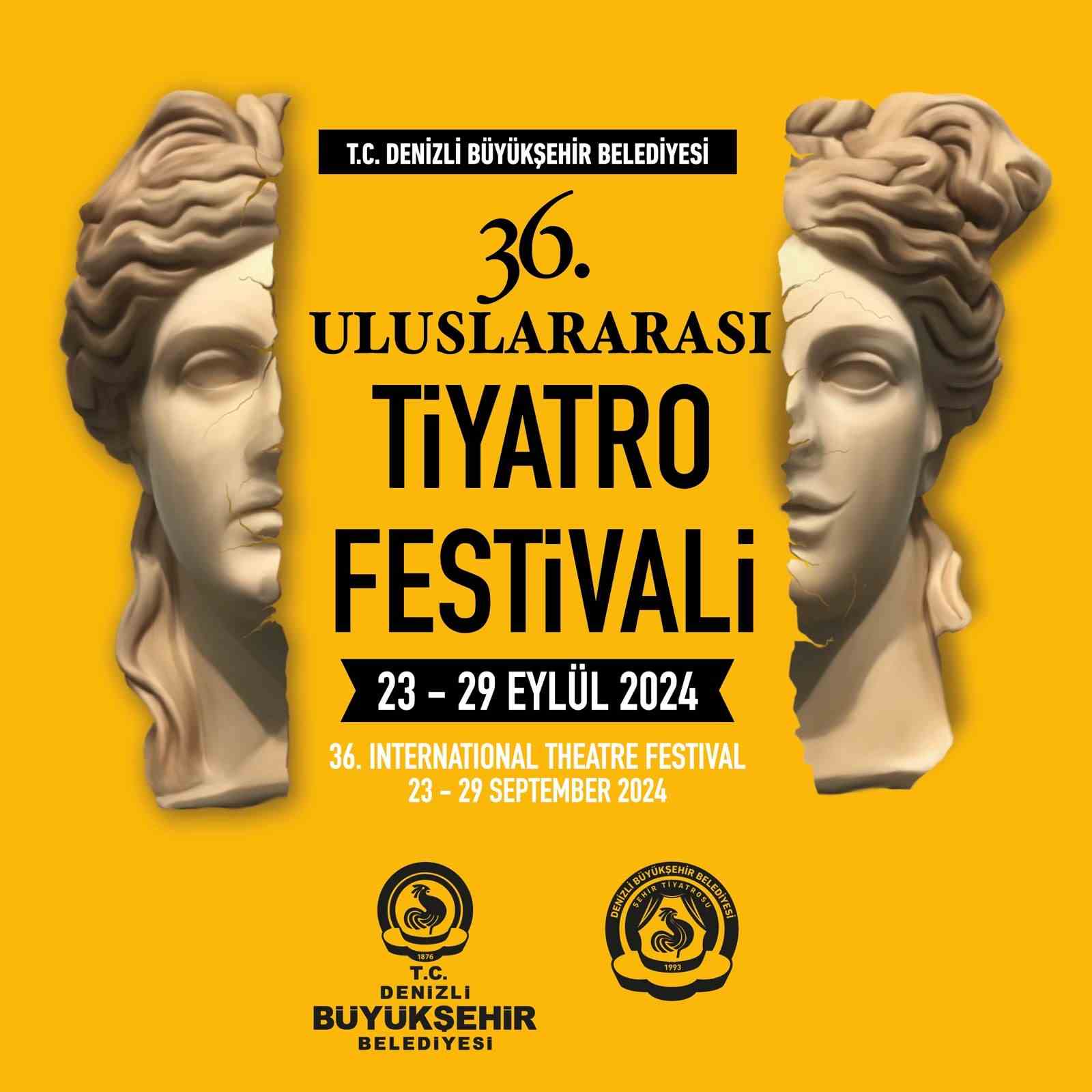 Denizli Uluslararası Tiyatro Festivali kortejle başlayacak