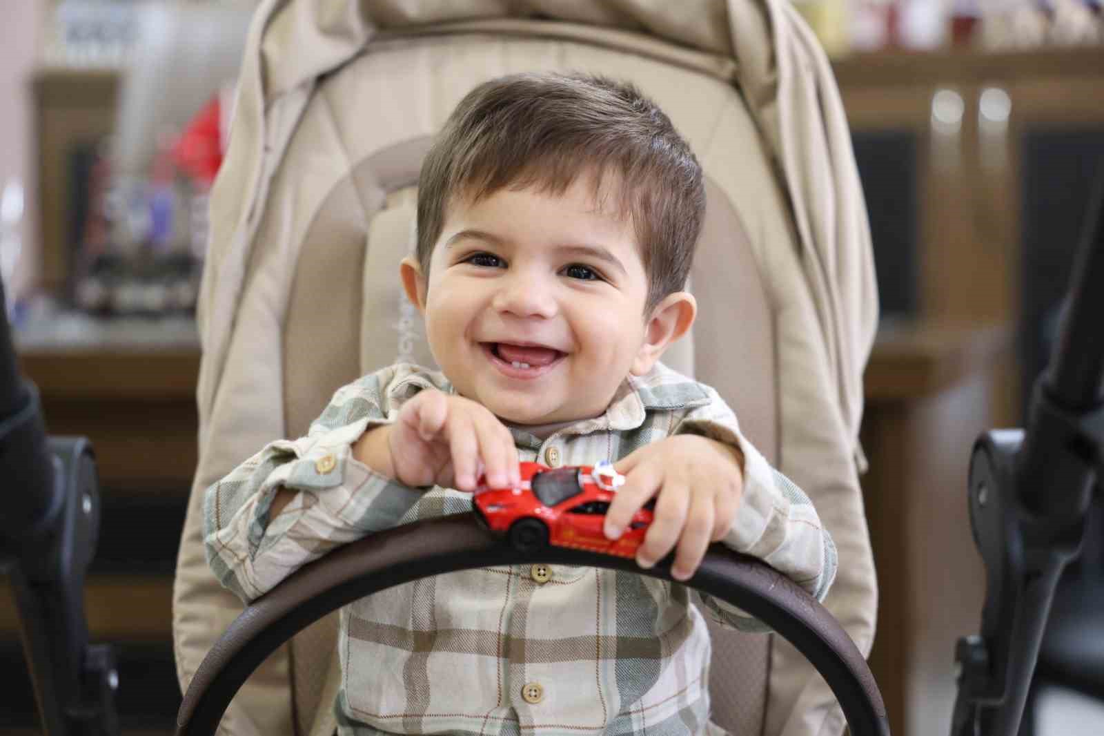 Başkan Kaya, minik Teoman ile buluştu - 3