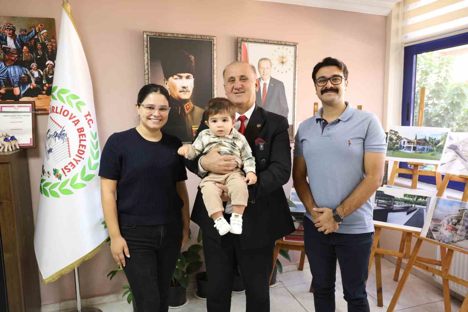 Başkan Kaya, minik Teoman ile buluştu - 4