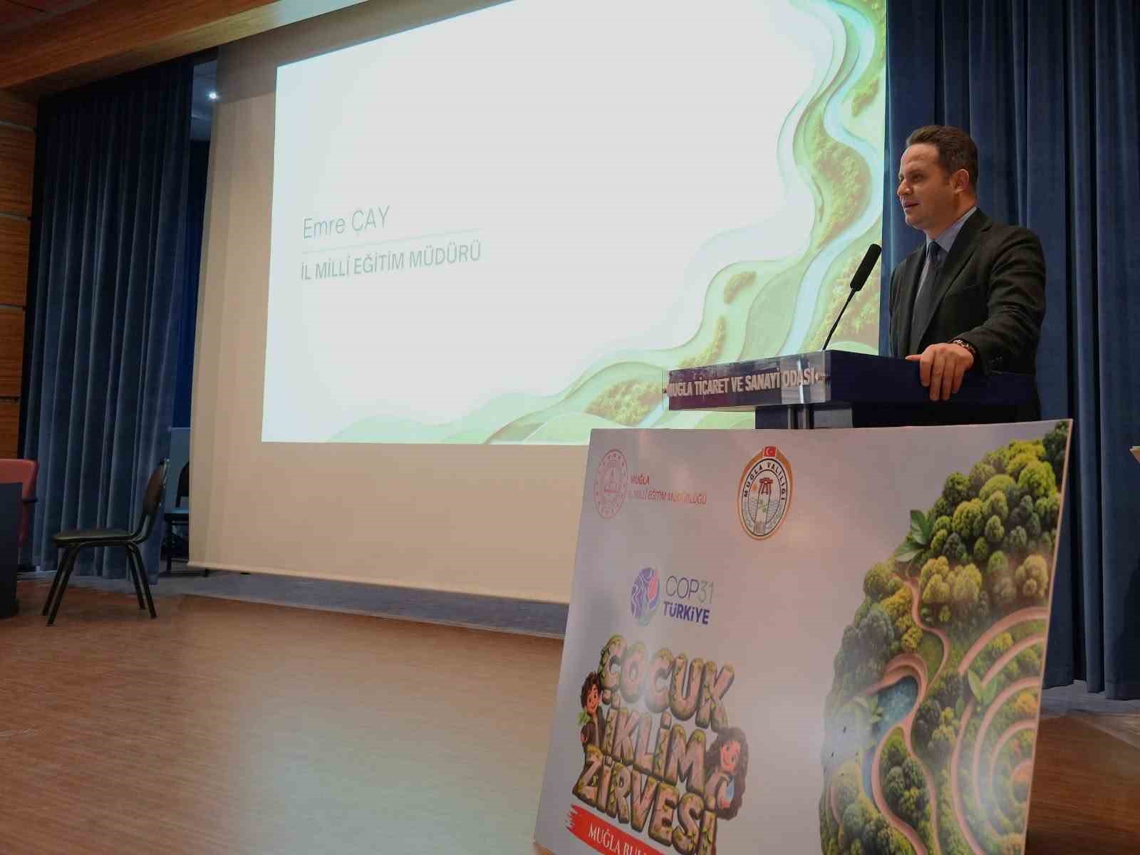Muğla’da 60 öğrenci Çocuk İklim Zirvesi’nde gelecek için çözüm önerileri geliştirdi - 2