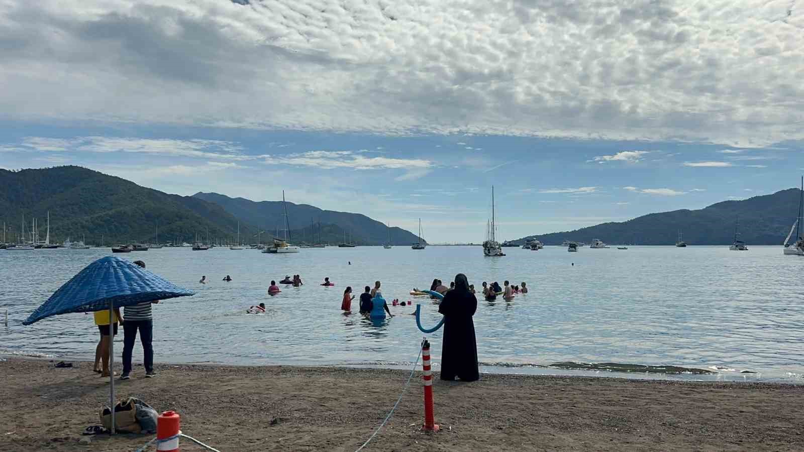 Marmaris’in en özel misafirleri ‘İlk kez denizi Marmaris’te gördüler’ - 4