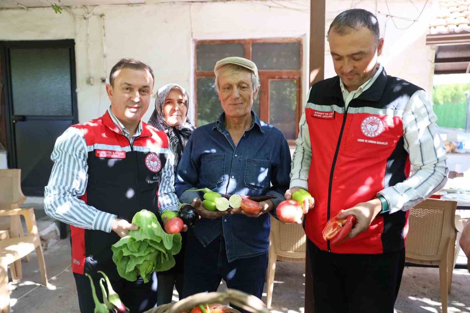 Menteşe’de yayla kavunu ve ata sebzelerinin hasadı yapıldı - 3